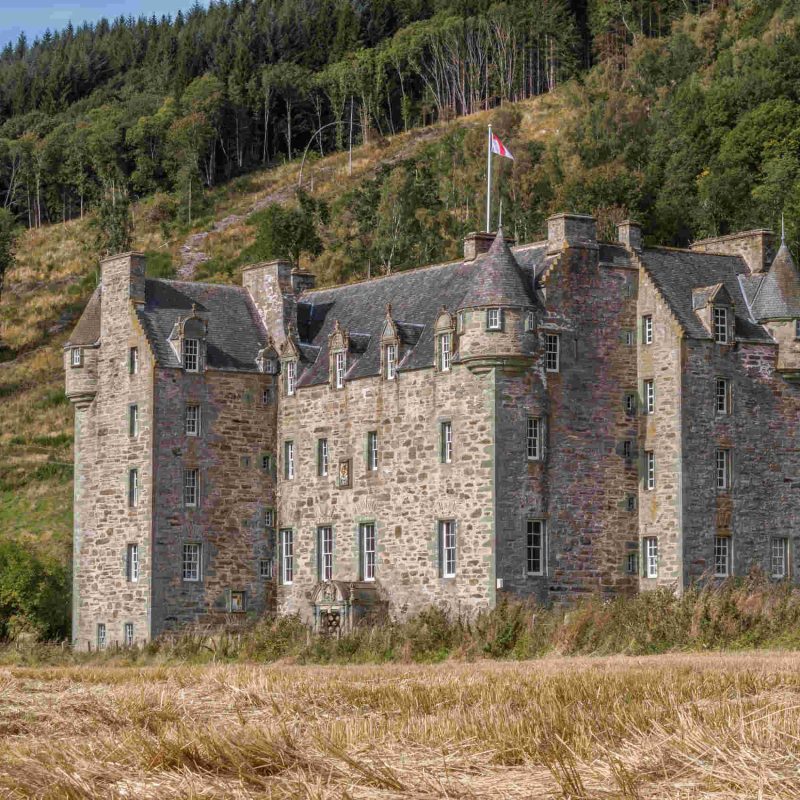 Castle Menzies in Aberfeldy, Scotland