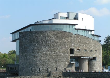 Drumkinnon Tower, home of Sea Life Centre, Loch Lomond