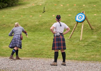Archery activity run by Loch Lomond Leisure