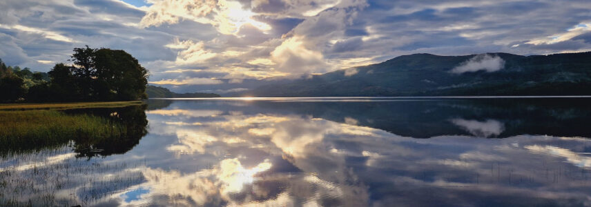 View of the loch from the grounds of Stucktaymore